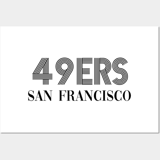 49ers Wall Art by Light Up Glow 